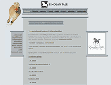 Tablet Screenshot of einolantalli.fi